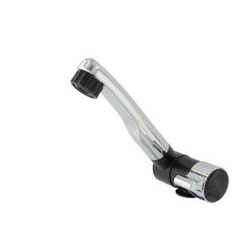 Kran London - zimna woda czarny/chrom - Comet S22032221