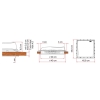 Okno dachowe Turbo Vent Premium White - Fiamma 03624H02-