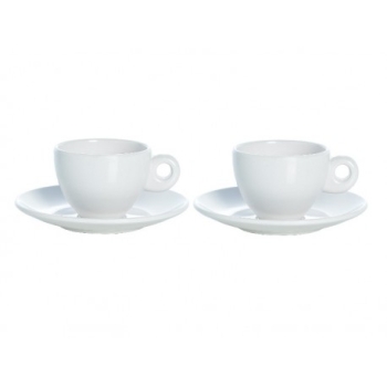 Zestaw filiżanek do espresso białe 4el.
