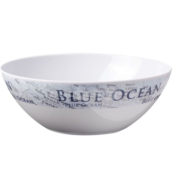 Misa z melaminy do sałaty - Blue Ocean