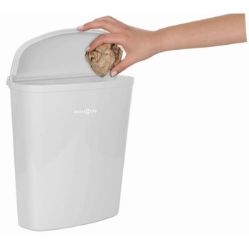 Kosz na śmieci z pokrywą Pillar 5,5 l White - Brunner 7427021N.C00