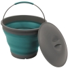 Wiaderko składane z pokrywką Collaps Bucket w/lid Deep Blue - Outwell