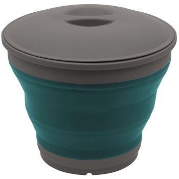 Wiaderko składane z pokrywką Collaps Bucket w/lid Deep Blue - Outwell