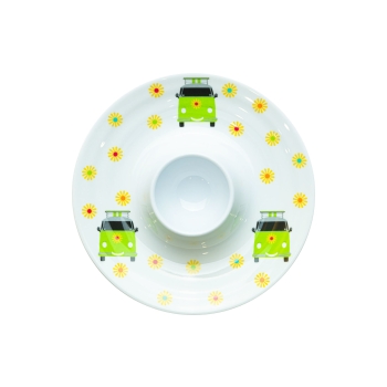 Kieliszki na jajka Camper Smiles Flamefiled