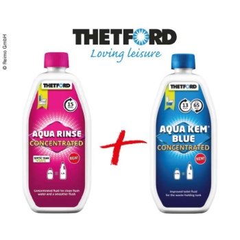 Promo Duopack, 0,78 l Aqua Kem Blue + Aqua Rinse koncentrat