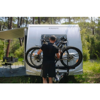 Bagażnik rowerowy na dyszel Carry-Bike Caravan XL A Pro 300 Deep Black - Fiamma 02096-91A