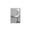 Zamek do toalety 3 punktowy Chrom - Fawo