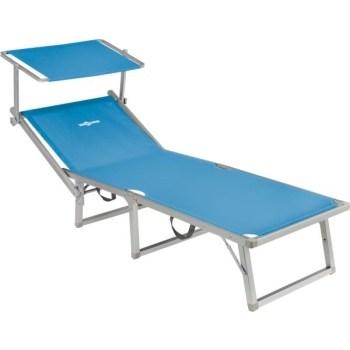 Łóżko plażowe z daszkiem - Lido Fold Up