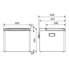 Lodówka absorpcyjna CombiCool RC 1200 EGP 50 mbar - Dometic