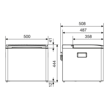 Lodówka absorpcyjna CombiCool RC 1200 EGP 50 mbar - Dometic