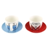 VW Collection T1 Bulli Espresso Filiżanki Zestaw 2 szt 100 ml