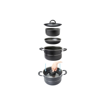 Garnki kempingowe Set Pirate NG Ø 22 cm - Brunner 0806084N