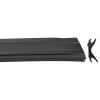 Klin uszczelka ozdobna 12,5 mm czarny