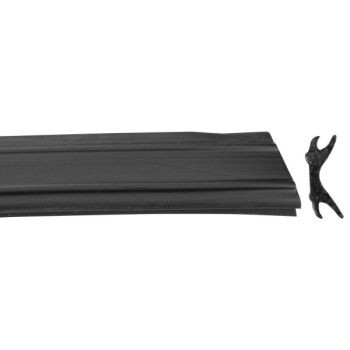 Klin uszczelka ozdobna 12,5 mm czarny