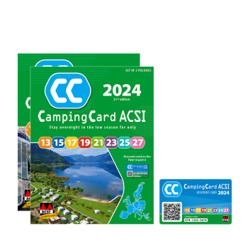 Karta kempingowa ACSI + przewodnik 2024 EN - ACSI 2024 CampingCard EN