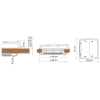 Okno dachowe Vent F Pro 40x40 Clear - Fiamma 07380-02-