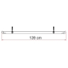 Szyna rowerowa Rail Plus XL