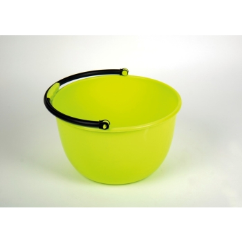 Wiadro wielofunkcyjne Camp4 15 litrów, limonkowo-zielone, Ø 35 cm wys. 22 cm