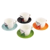 VW Collection T1 Bulli Espresso Filiżanki Zestaw 4 szt 100 ml