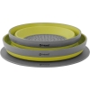Zestaw Outwell Collaps Bowl & Colander Set - szaro/ciemno zielony
