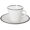 Zestaw do espresso 4el. Linea Line melamina Gimex