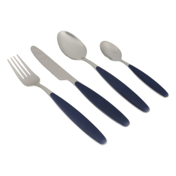 Sztućce Navy Blue - 16 częściowe Gimex