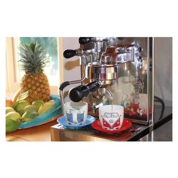 VW Collection T1 Bulli Espresso Filiżanki Zestaw 4 szt 100 ml