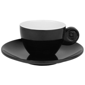 Zestaw filiżanek do espresso czarno białe 4el. Gimex