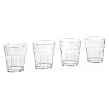 Zestaw 4 szklanek 190 ml Gimex