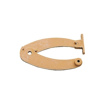 Zawias meblowy podnośnik blokada drzwiczek jasnobrązowy - Fawo