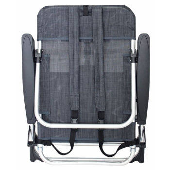 Krzesło plażowe Beach Chair Marbella Charcoal - EuroTrail ETCF5038-0400