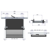 Stopień wejściowy elektryczny Ducato Slide-Out Step G2 12V 400 - Thule 301841