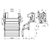 Stopień wejściowy podwójny elektryczny Double Step 12V 440 - Thule