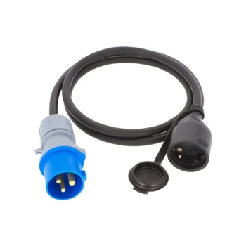 Przedłużacz, adapter Adaptor CEE/Schuko 150 cm Berger 3x2,5 mm
