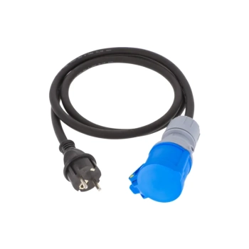 Przedłużacz, adapter Schuko/CEE 3x2,5 mm 150 cm Berger