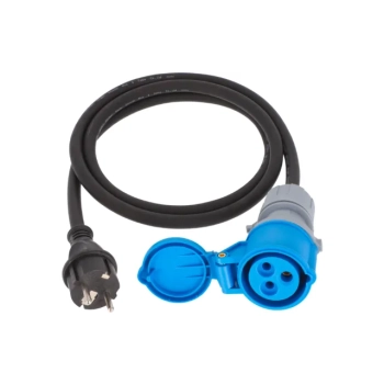 Przedłużacz, adapter Schuko/CEE 3x2,5 mm 150 cm Berger