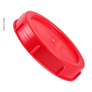 Czerwona pokrywa zbiornika na wodę 140mm