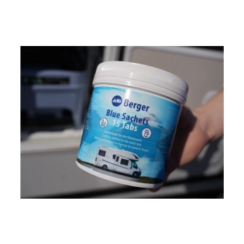 Berger Fresh Blue Saszetki Dodatek Sanitarny 15 Tabletek