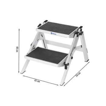 Berger Double Step – Składany podwójny stopień wejściowy do kampera i przyczepy kempingowej