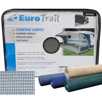Wykładzina do przedsionka Camptex 600x350 cm szara - EuroTrail