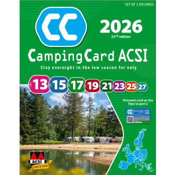 Karta kempingowa ACSI + przewodnik 2026 EN - acsi card 2026 CampingCard EN