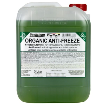 Yachticon Organic Antifreeze płyn niezamarzający do wody pitnej i systemów toaletowych 5 litrów