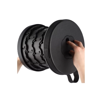 Taboret teleskopowy w kolorze czarnym Berger