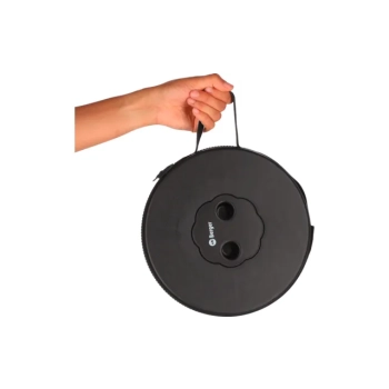 Taboret teleskopowy w kolorze czarnym Berger