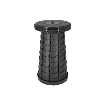 Taboret teleskopowy w kolorze czarnym Berger