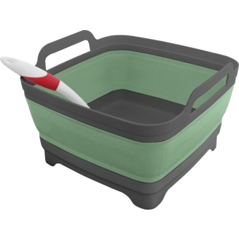 Pojemnik składany z odpływem 7,8 l Sea Green - EuroTrail
