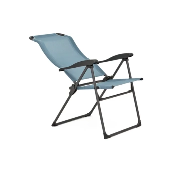 Berger Iseo Comfort składane krzesło niebieskie