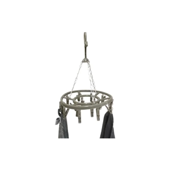 Berger Mini sznurek do bielizny, plastikowy, okrągły, 27 cm, z klamerkami