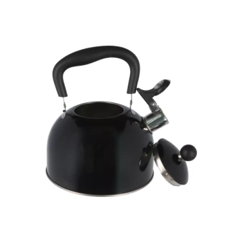 Czajnik wodny Berger z gwizdkiem sygnałowym, czarny, 2,2 litra