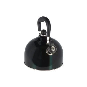 Czajnik wodny Berger z gwizdkiem sygnałowym, czarny, 2,2 litra